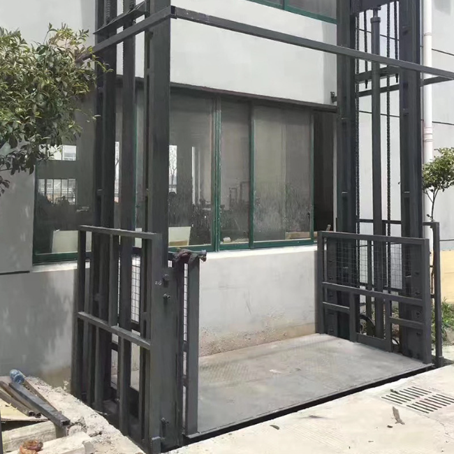 定城镇5吨室外升降货梯